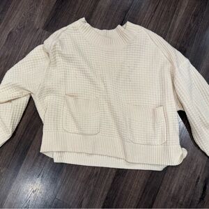 Everlane Cozy Cream Sweater